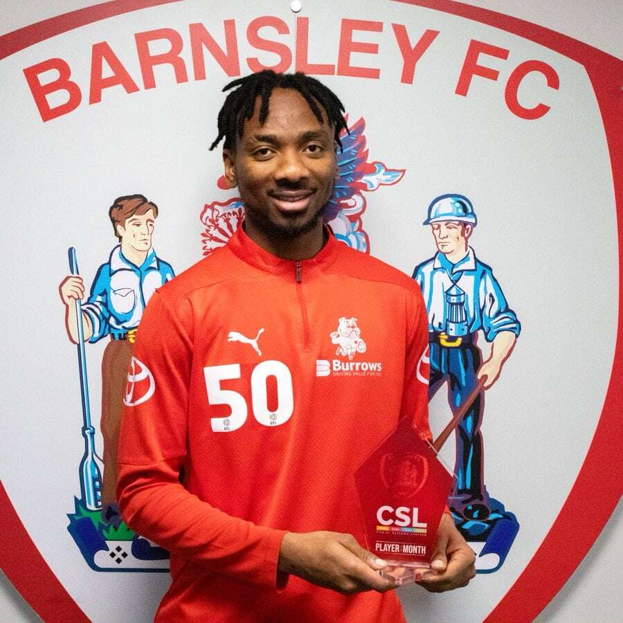 Nwakali scoops Barnsley’s January Player of the Month