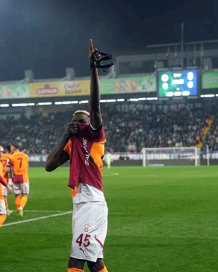 Turkey: Osimhen inspires Galatasaray’s victory at Rizespor