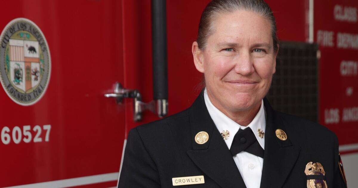 Los Angeles mayor sacks Fire chief Kristin Crowley, appoints replacement