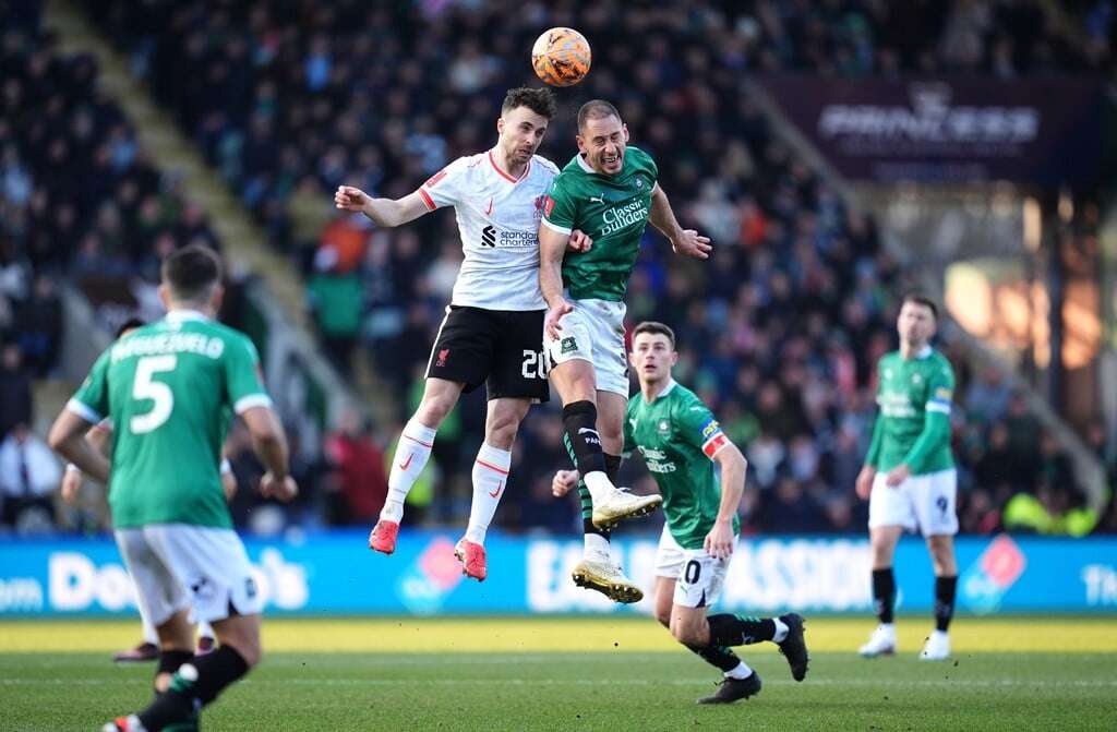 FA Cup: Liverpool’s Quadruple dream ends after shock 1-0 defeat to Plymouth