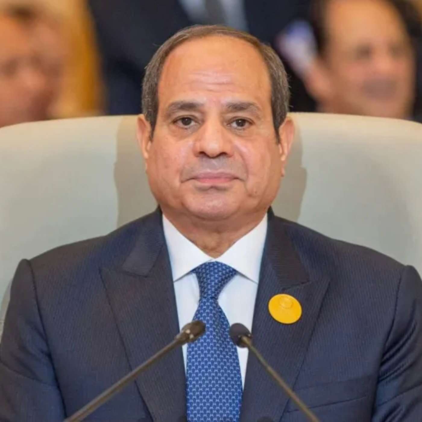 Egypt’s president departs Saudi Arabia after meeting on Israeli-Palestinian conflict