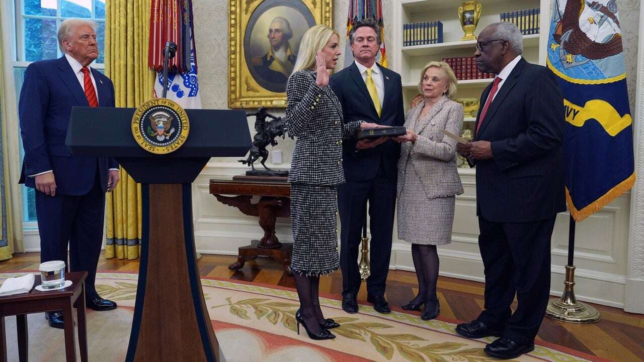 Trump swears in Pam Bondi as US Attorney General