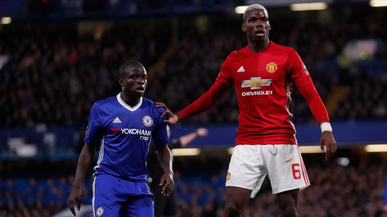 FA Cup: Chelsea’s Kante cheats a lot – Man Utd star, Pogba