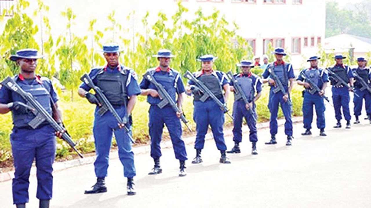 NSCDC nabs 4 suspected vandals, recovers firearm in FCT