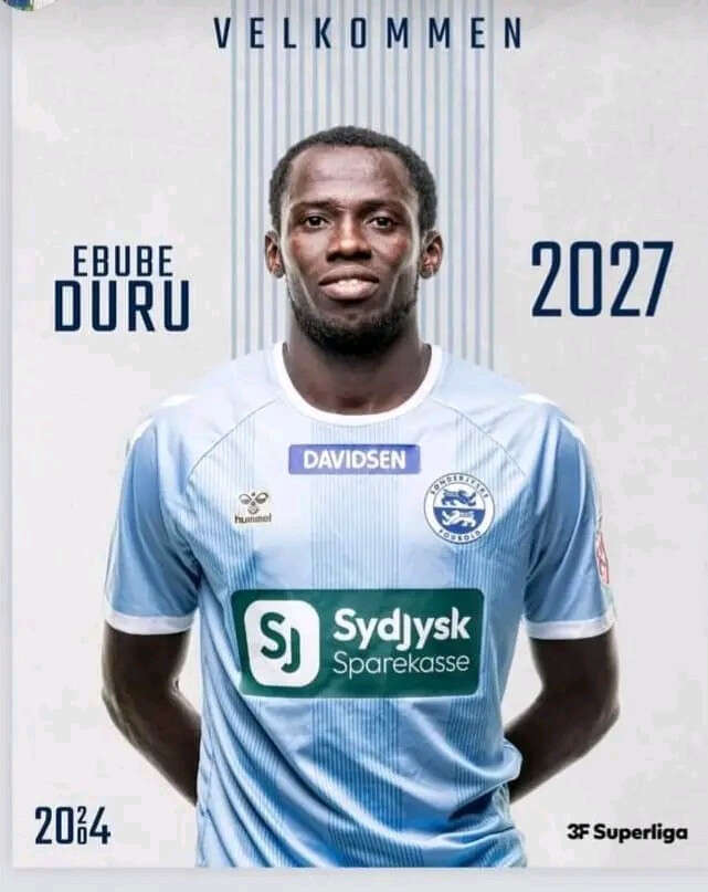 Transfer: Duru moves to Danish club Sønderjyske