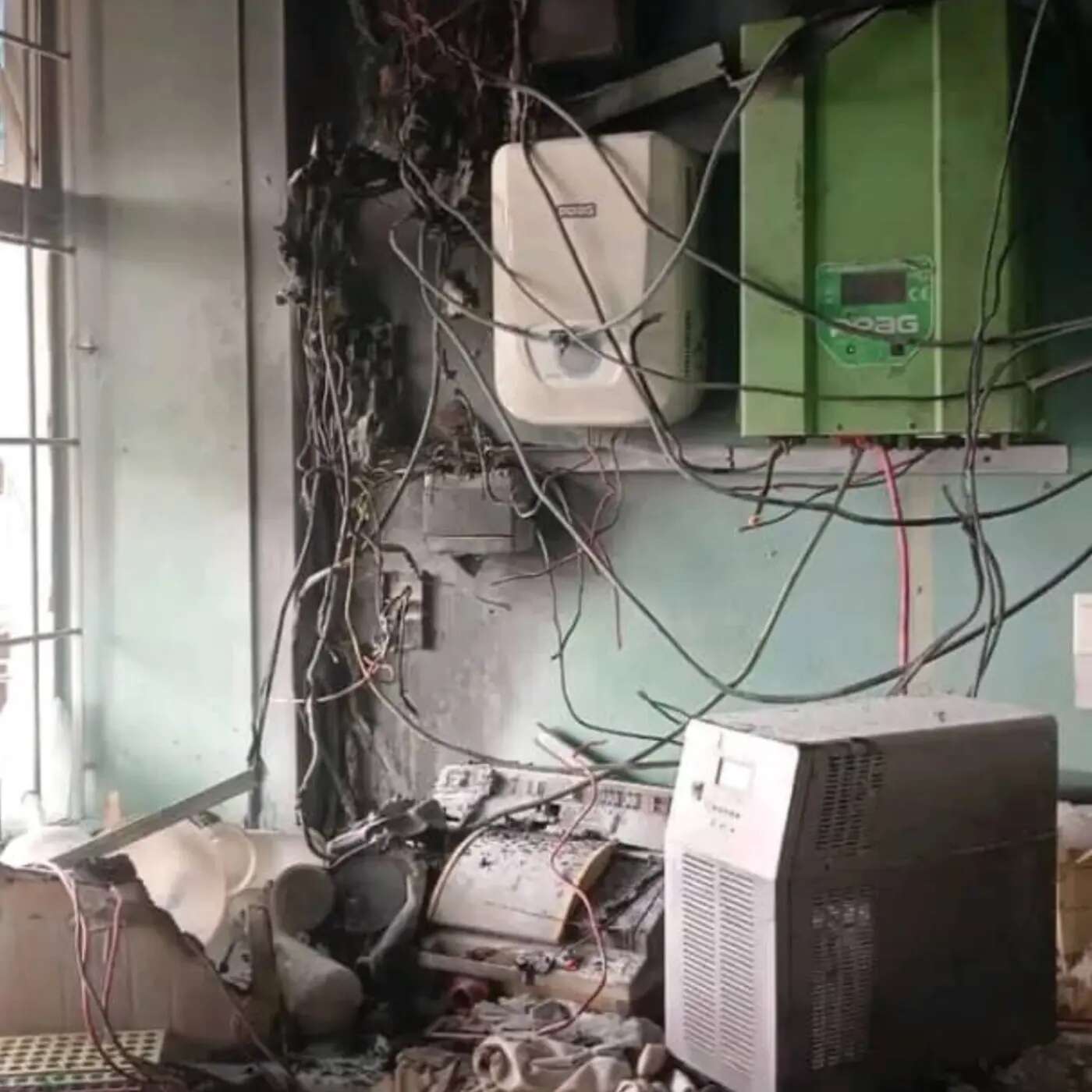 Faulty electricity panel razed at UCH Ibadan