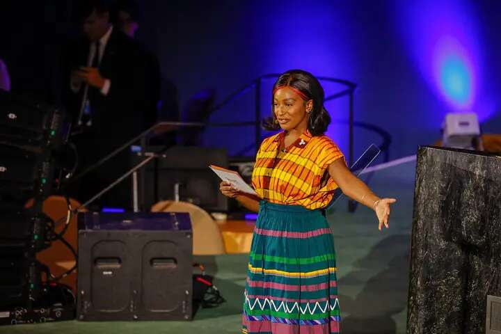 DJ Cuppy makes history as first Nigerian to host youth session at UNGA