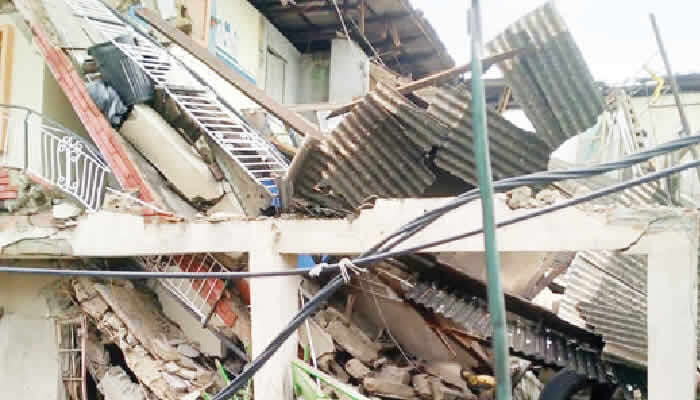 Building collapse: Rivers Govt warns against substandard materials, begins probe