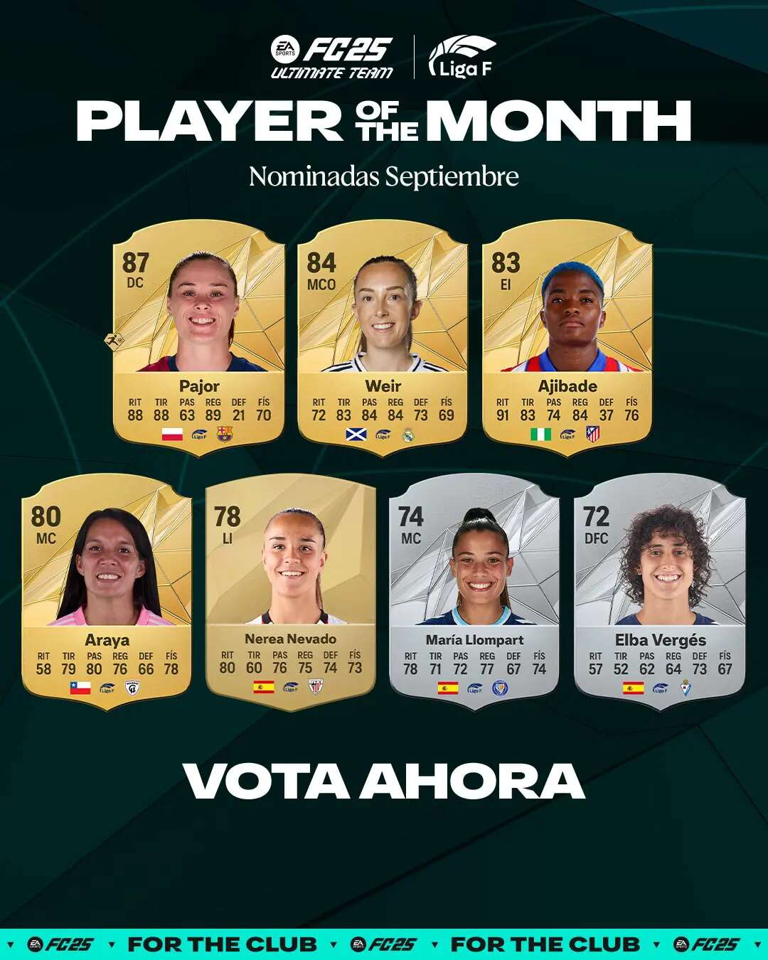 Spain: Ajibade shortlisted for Spanish Liga F’s POTM