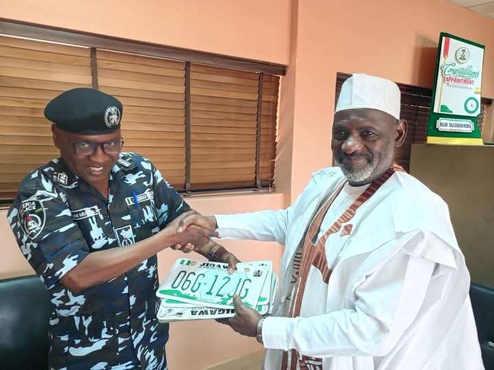 Jigawa taskforce confiscates over 100 government official number plates