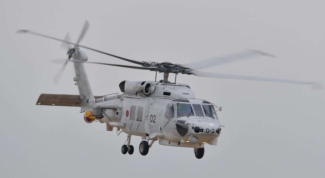 One dead, 7 missing as two military helicopters collide, crash