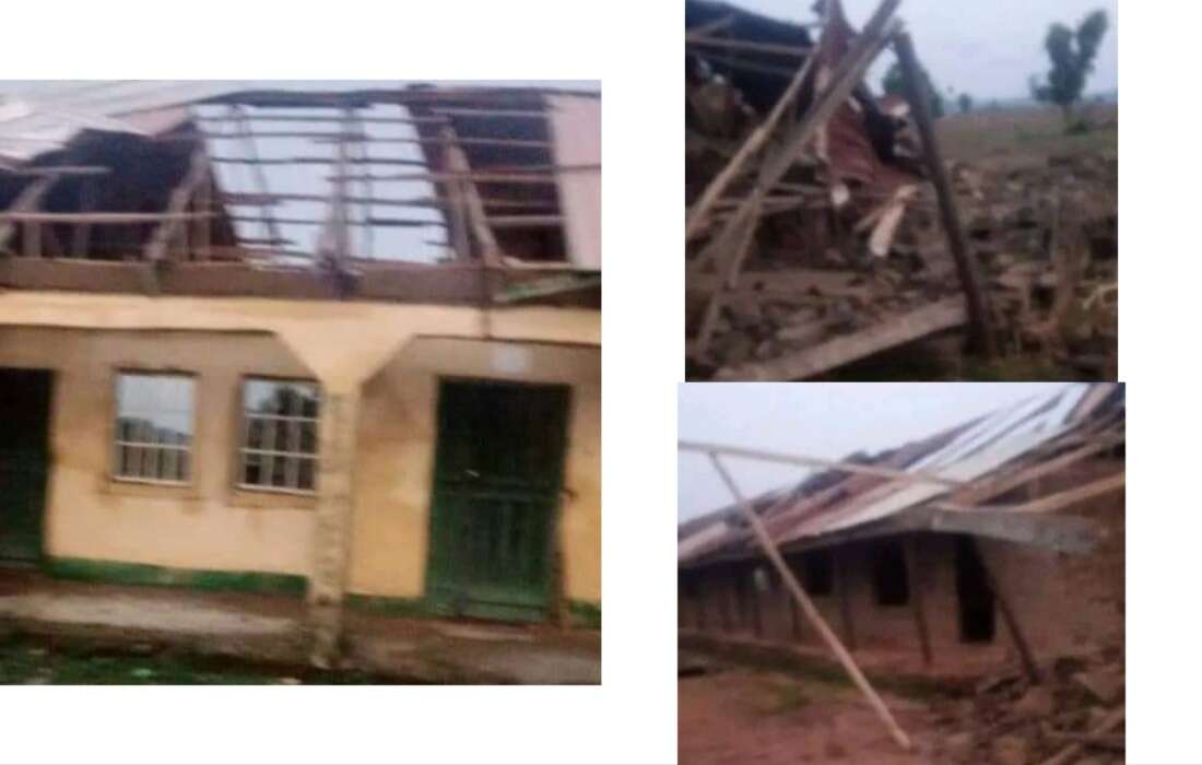 Nasarawa: Students, staff stranded as rainstorm destroys GSSS Takalafia