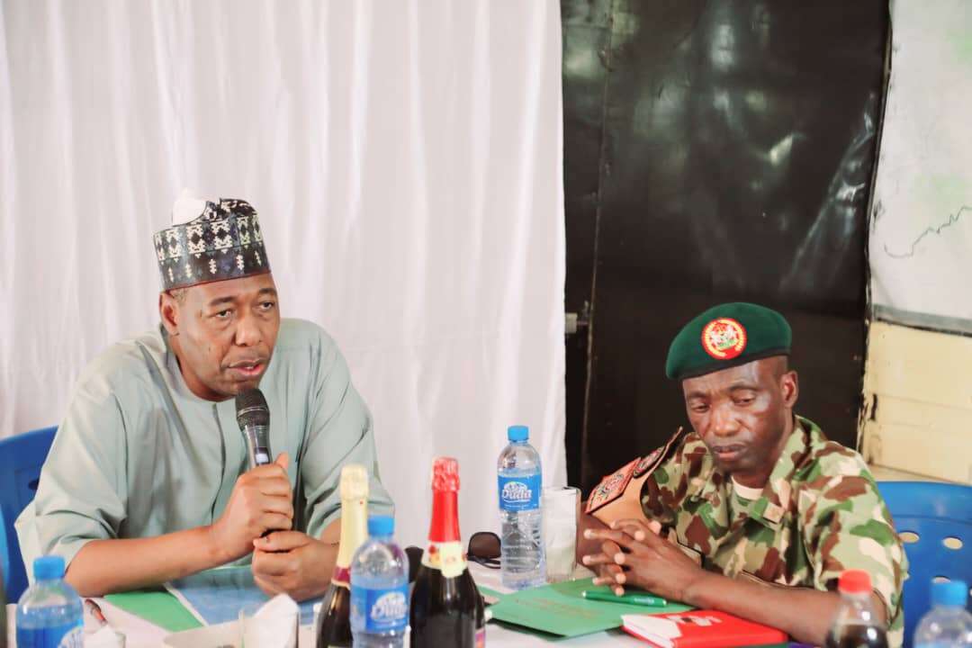 Borno: Zulum visits Malam-Fatori, commends Tinubu for tackling insurgency