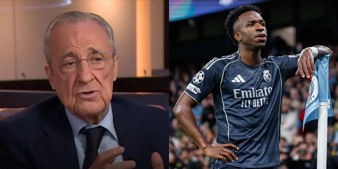 LaLiga: Vinicius Jr can leave if he wants – Real Madrid President, Perez
