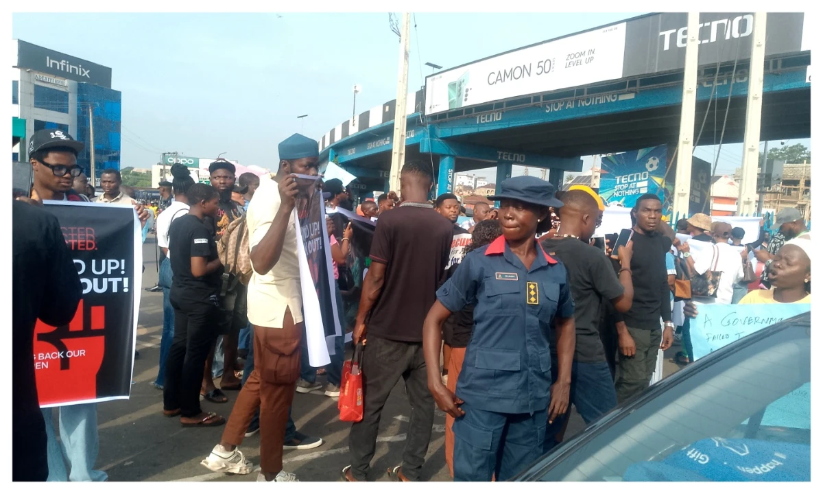 Security beefed up in Ibadan as protesters demand rescue of abducted students, teachers