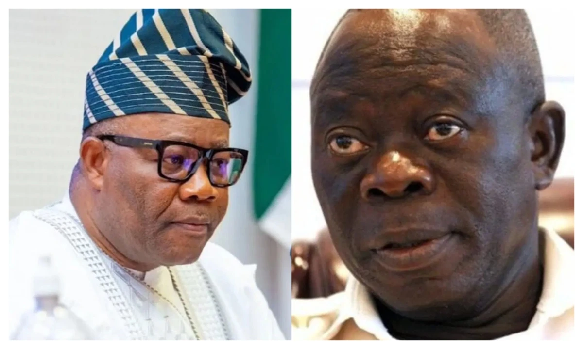 You have to resign – Oshiomhole slams Akpabio over Senate standing orders