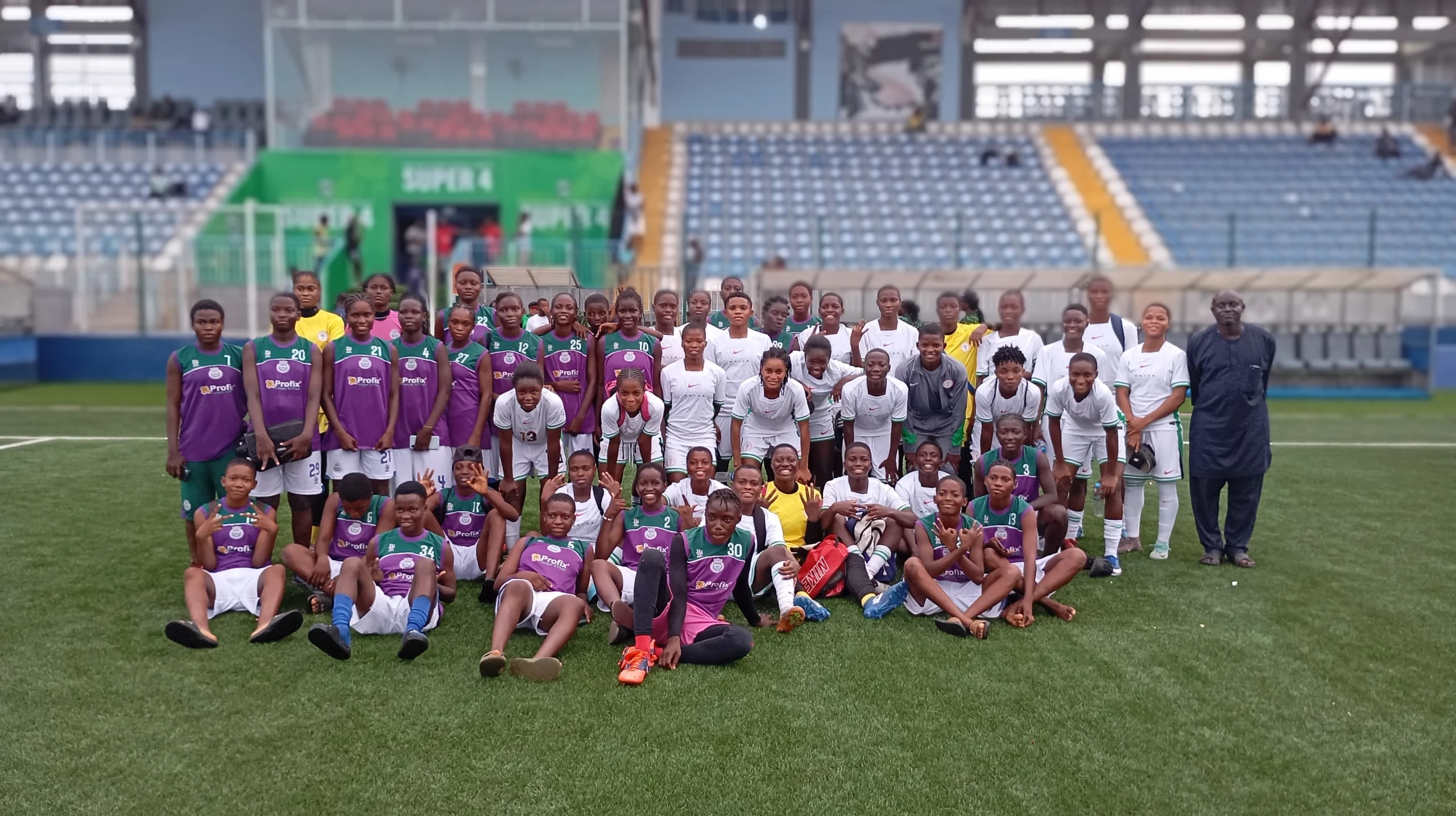 U-17 WWCQ: Flamingos depart for Abidjan ahead Guinea clash