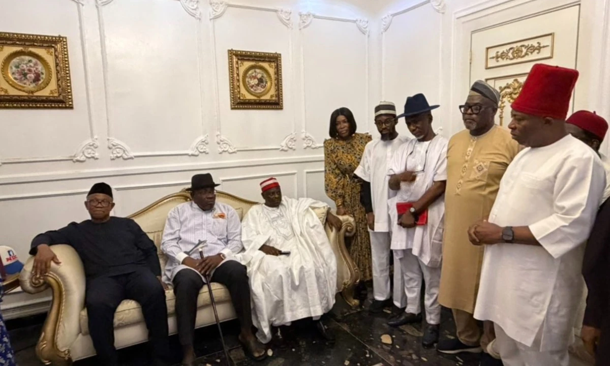 Peter Obi, Kwankwaso storm NDC office