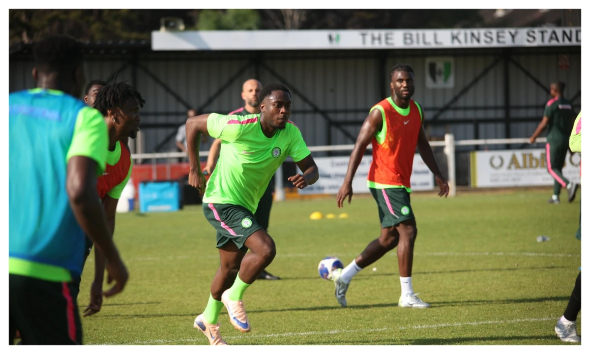 Unity Cup: Two more players arrive Super Eagles camp ahead Zimbabwe clash 
