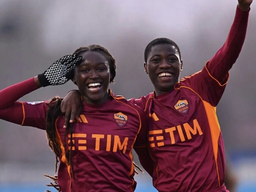 Babajide, Oladipo clinch Italian double with AS Roma 