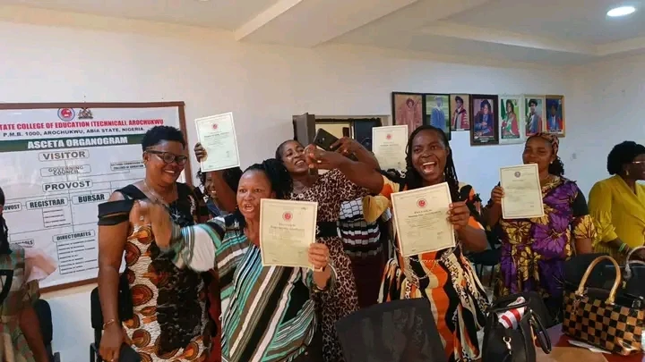 Respite as Abia College of Education issues certificates to students 26 years after graduation 
