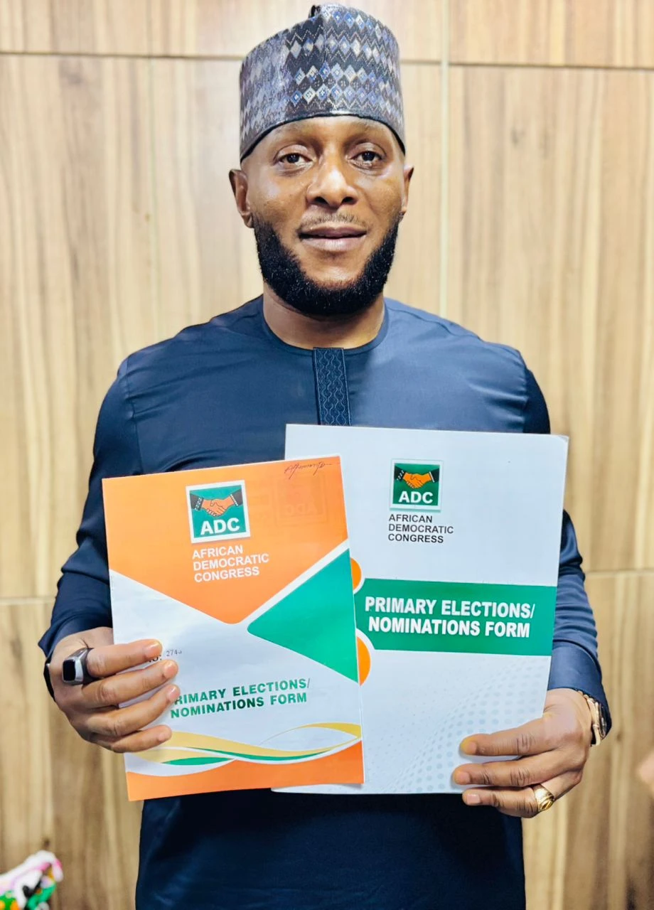 2027: The journey has begun – Atiku’s son gets ADC nomination form for Senate