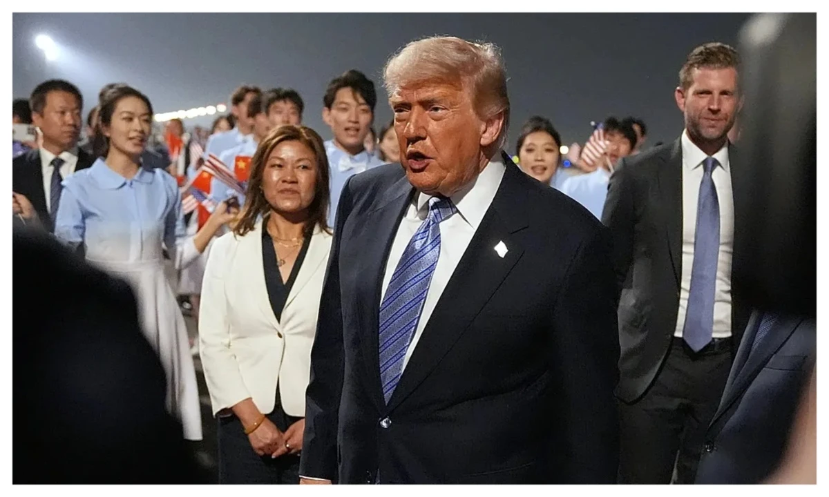 Trump arrives in Beijing for high-stakes summit with Xi Jinping