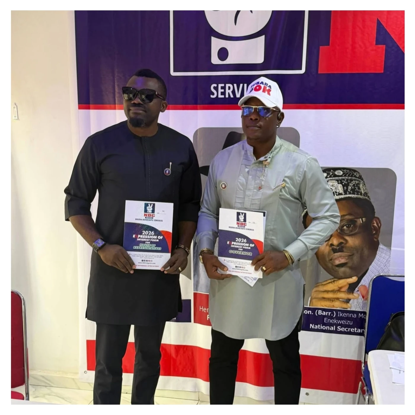 Rivers: Blessing Fubara picks NDC governorship form