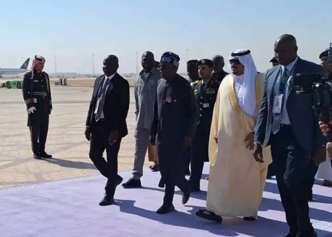 Tinubu arrives in Saudi for joint Arab-Islamic summit