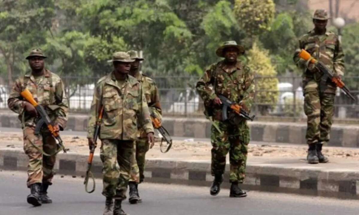 BREAKING: Soldiers clash with unknown gunmen in Abia community