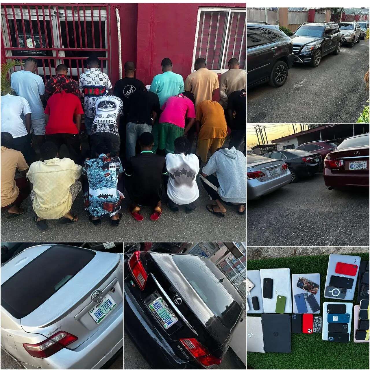 EFCC arrests 21 suspected internet fraudsters in Edo