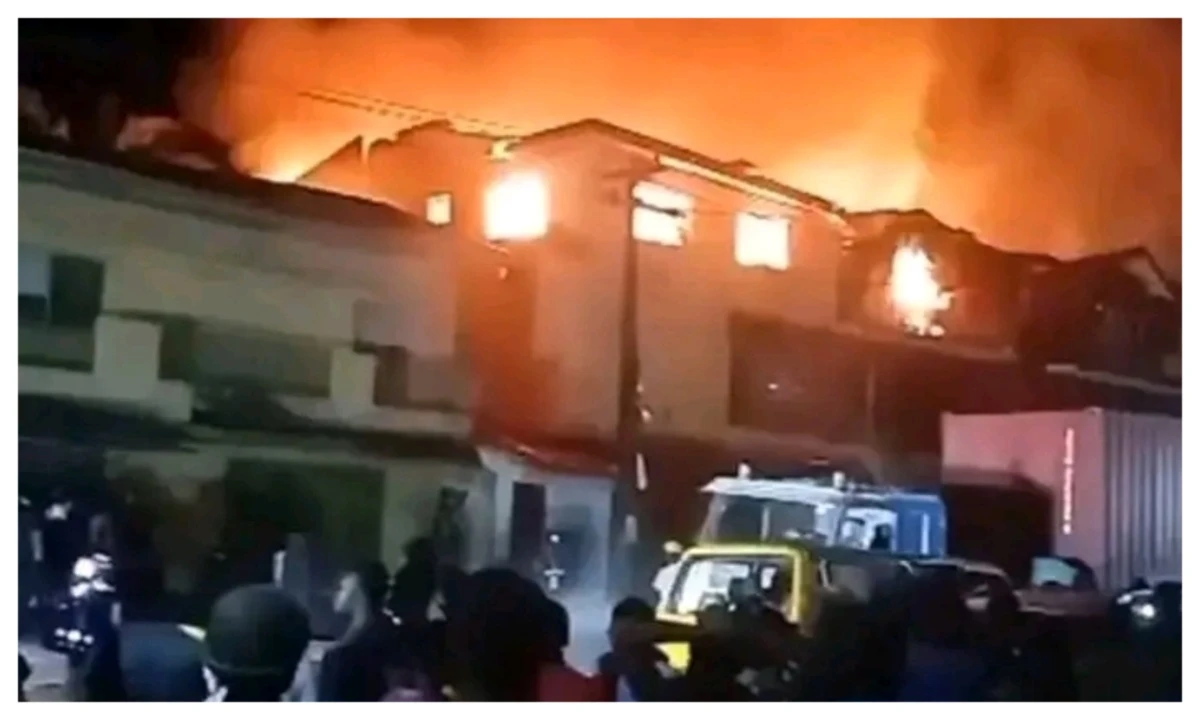 Lagos Fire Service reveals cause of inferno at Alaba International Market