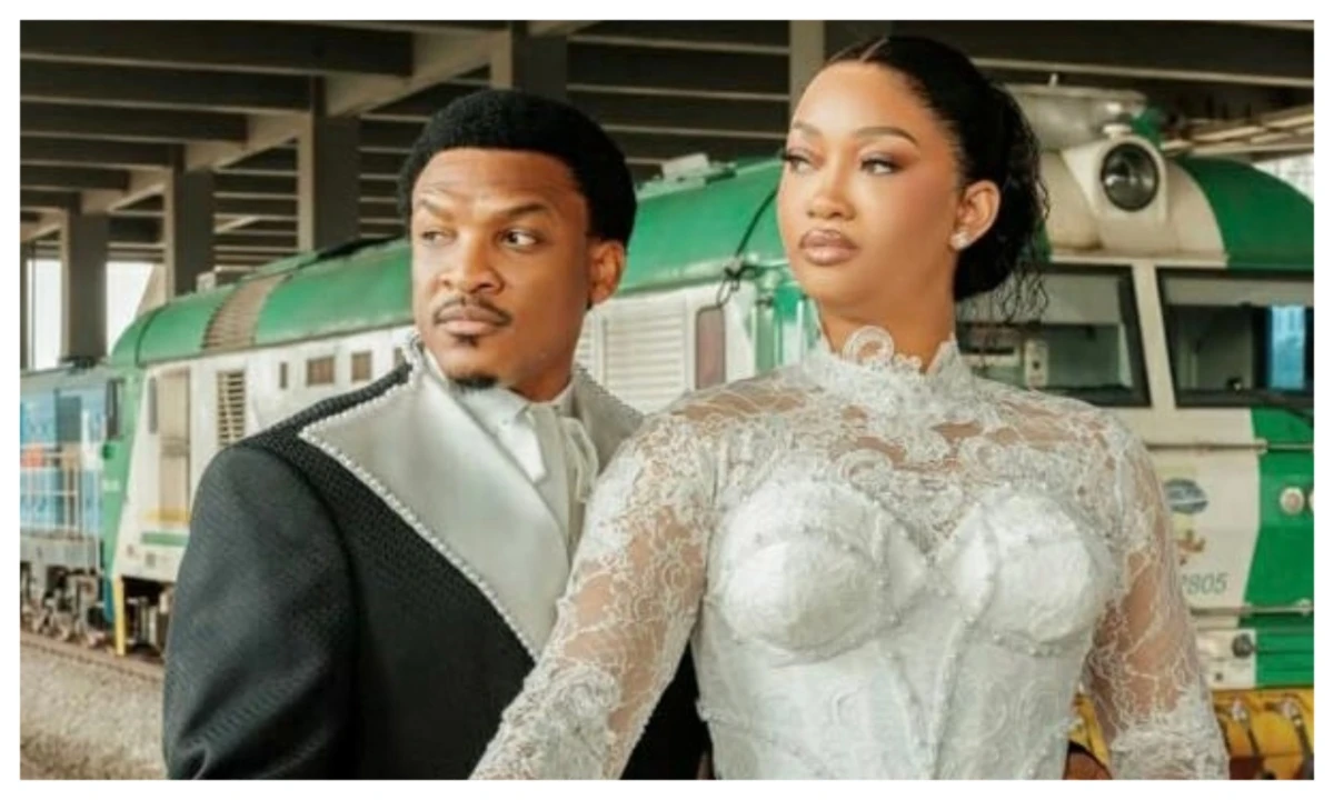 Actor Shawn Faqua creates history with Nigeria’s first-ever moving train wedding