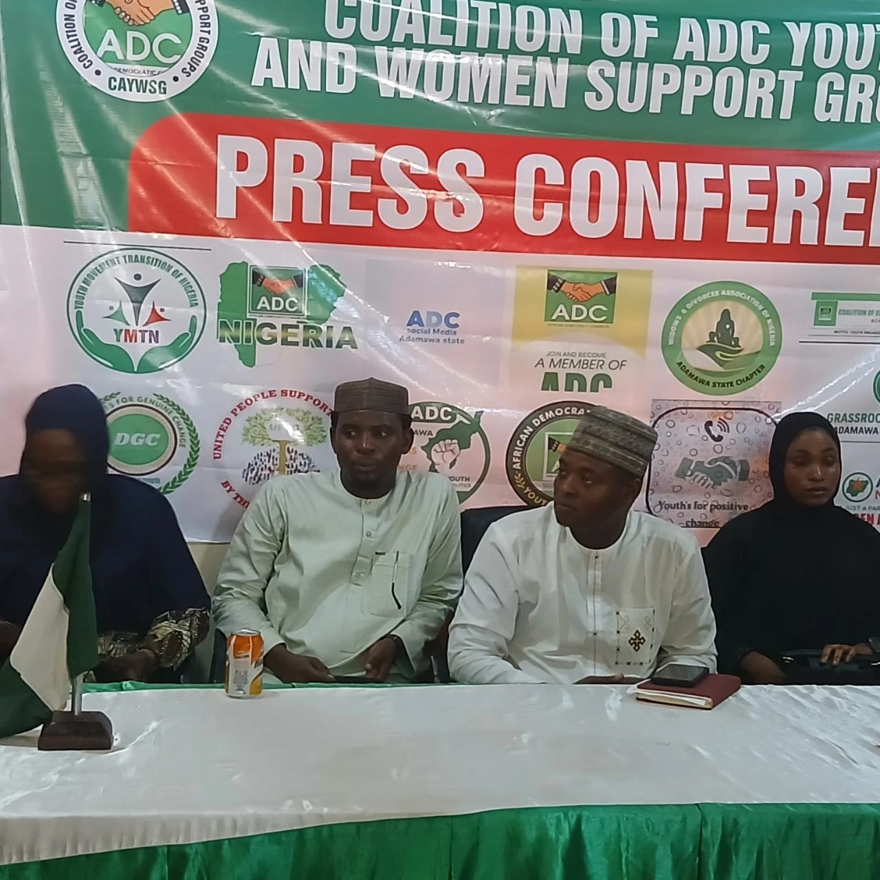 Adamawa ADC youth groups demand fair representation in party leadership
