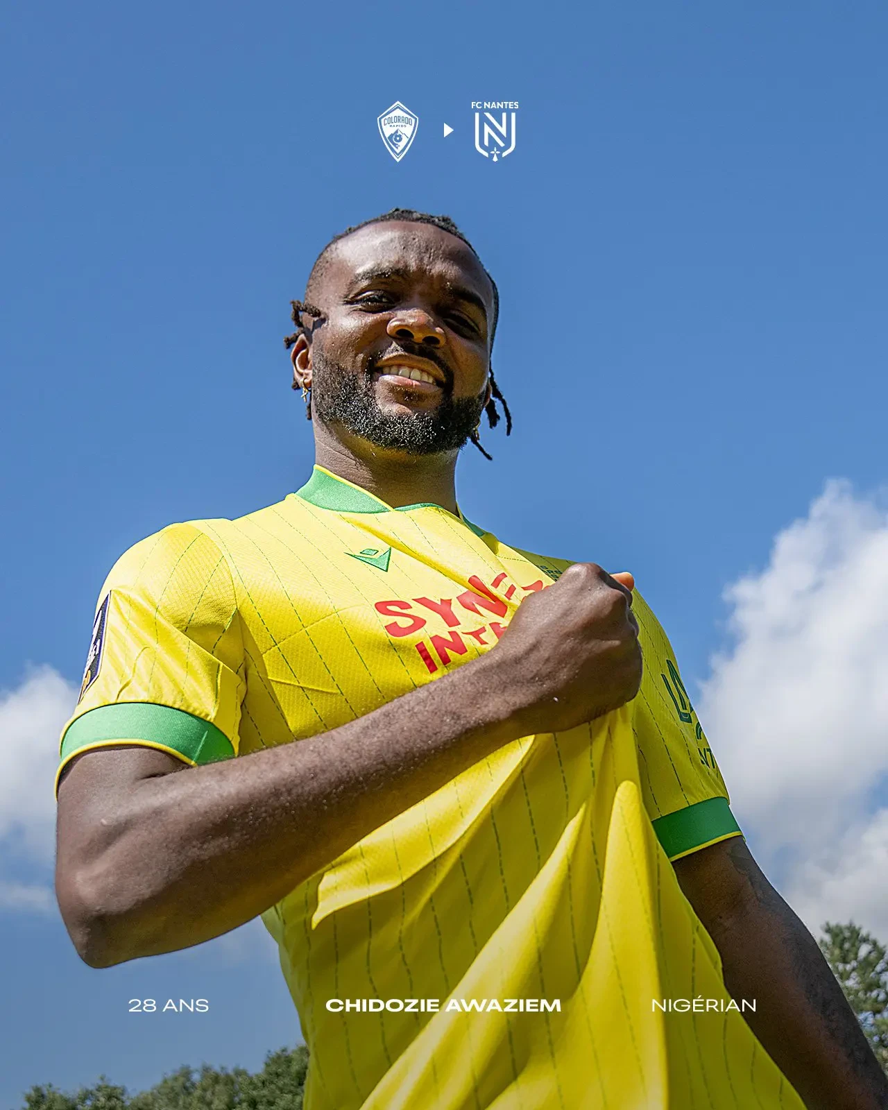 Transfer: Awaziem joins Nantes on three-year contract