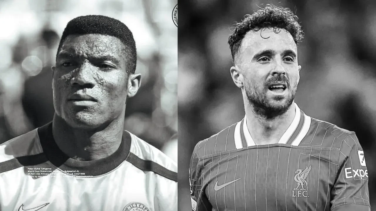 Dark day in football – Kanu mourns Peter Rufai, Diogo Jota