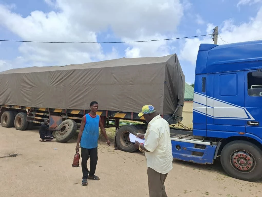 Taskforce intercepts trailer loaded with 350 bags of iron monoxide in Taraba