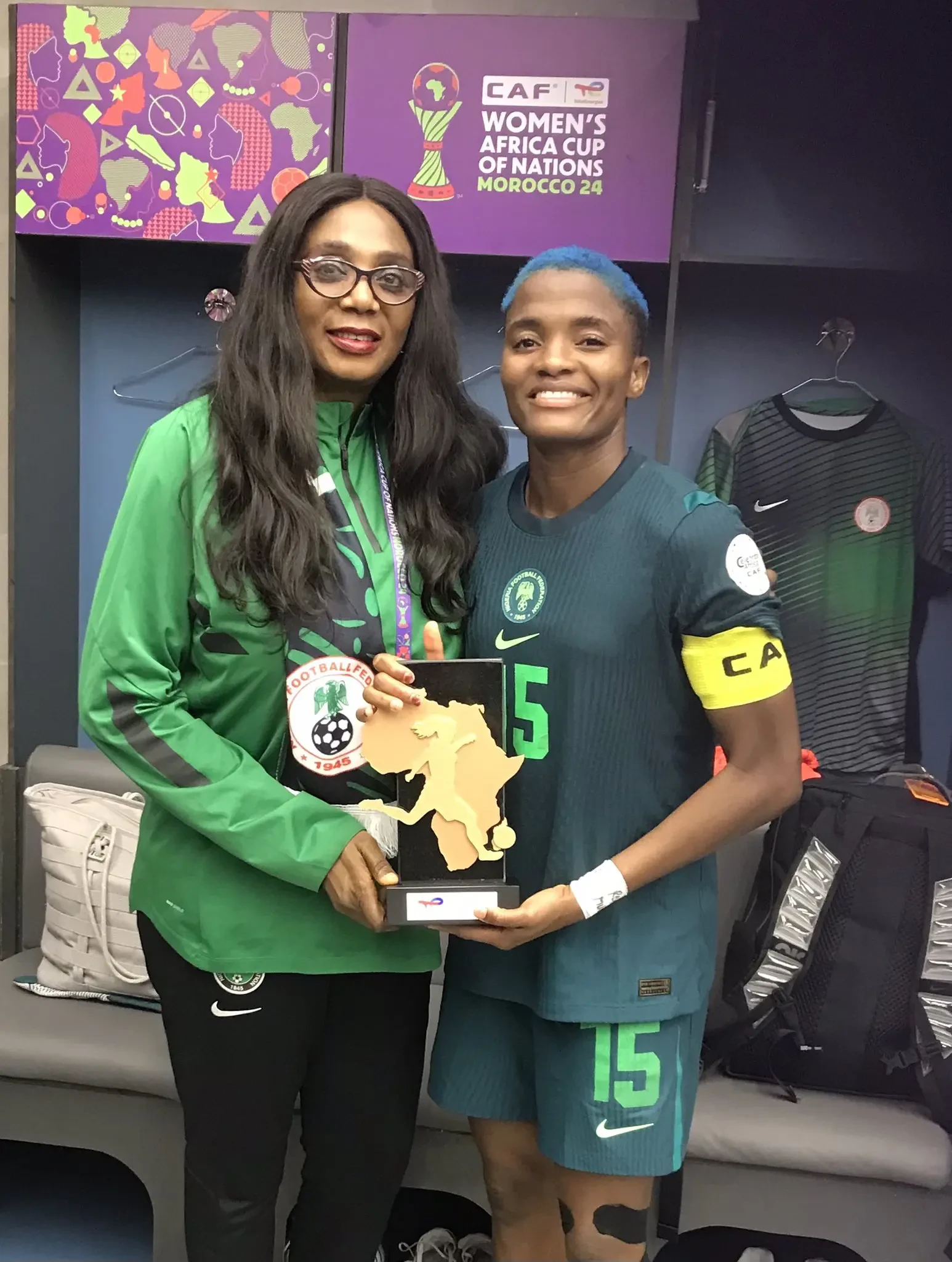 WAFCON 2024: Ajibade scoops WOTM award in Super Falcons’ win over Botswana