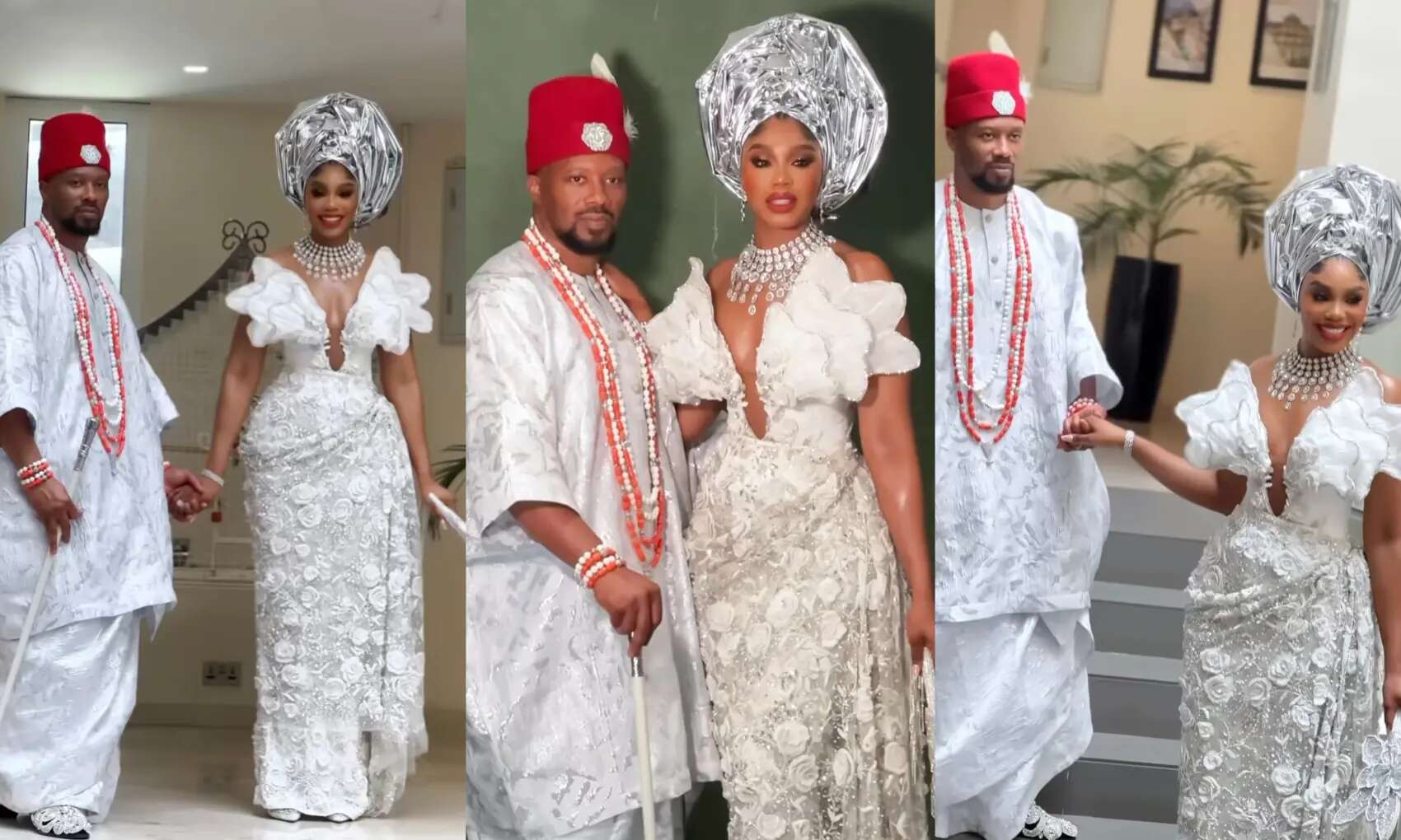 Nollywood actress Sharon Ooja finally unveils husband’s face [VIDEO]