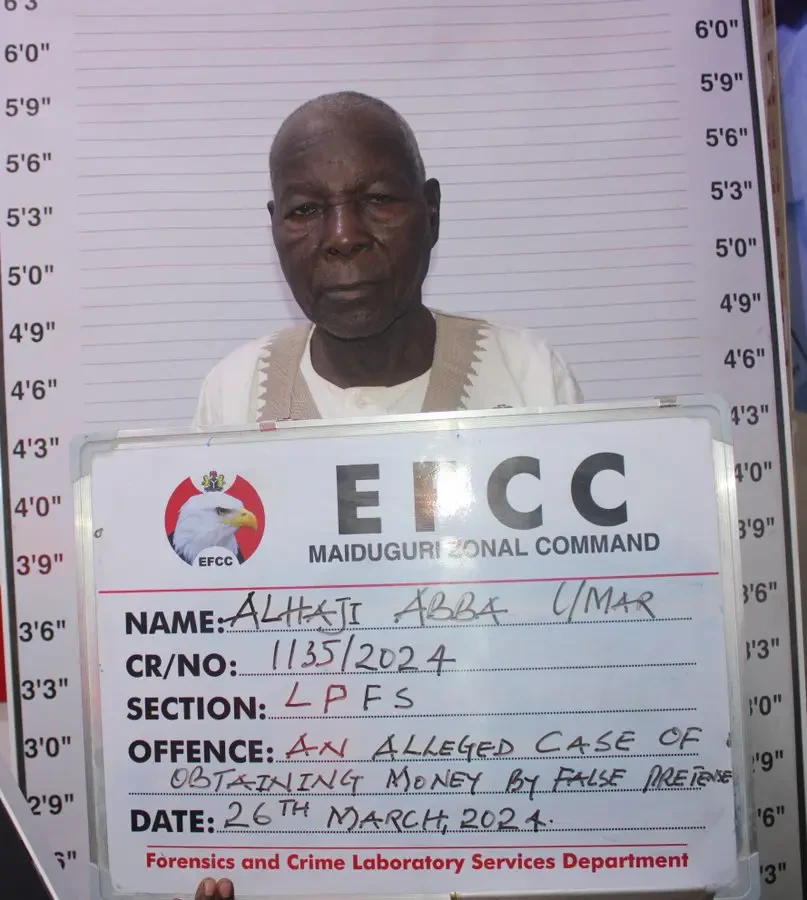EFCC arraigns man in Maiduguri for alleged N1.6 million land scam