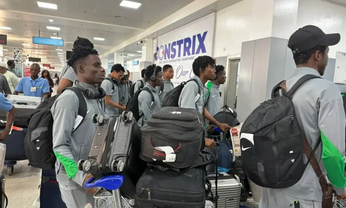 2025 U-20 AFCON: Flying Eagles arrive Abuja after bronze medal feat