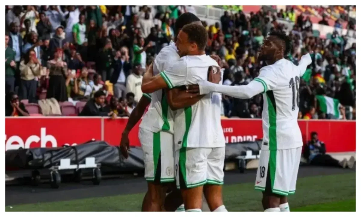 Nigerians react as Super Eagles beat Jamaica to win 2025 Unity Cup