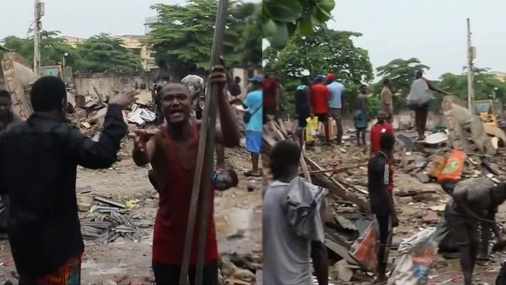 Mechanics displaced as Lagos taskforce demolishes Ikeja automobile market