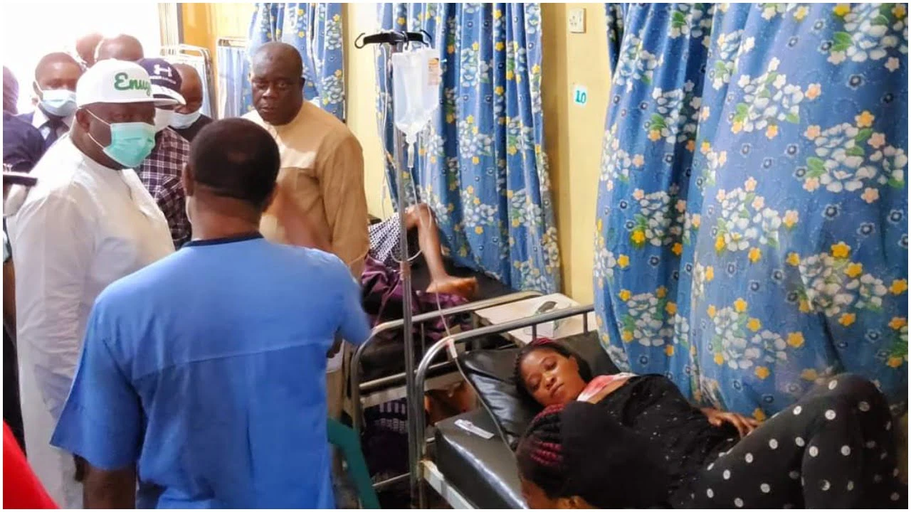 Governor Ugwuanyi in shock as policeman kills five, leaves others injured
