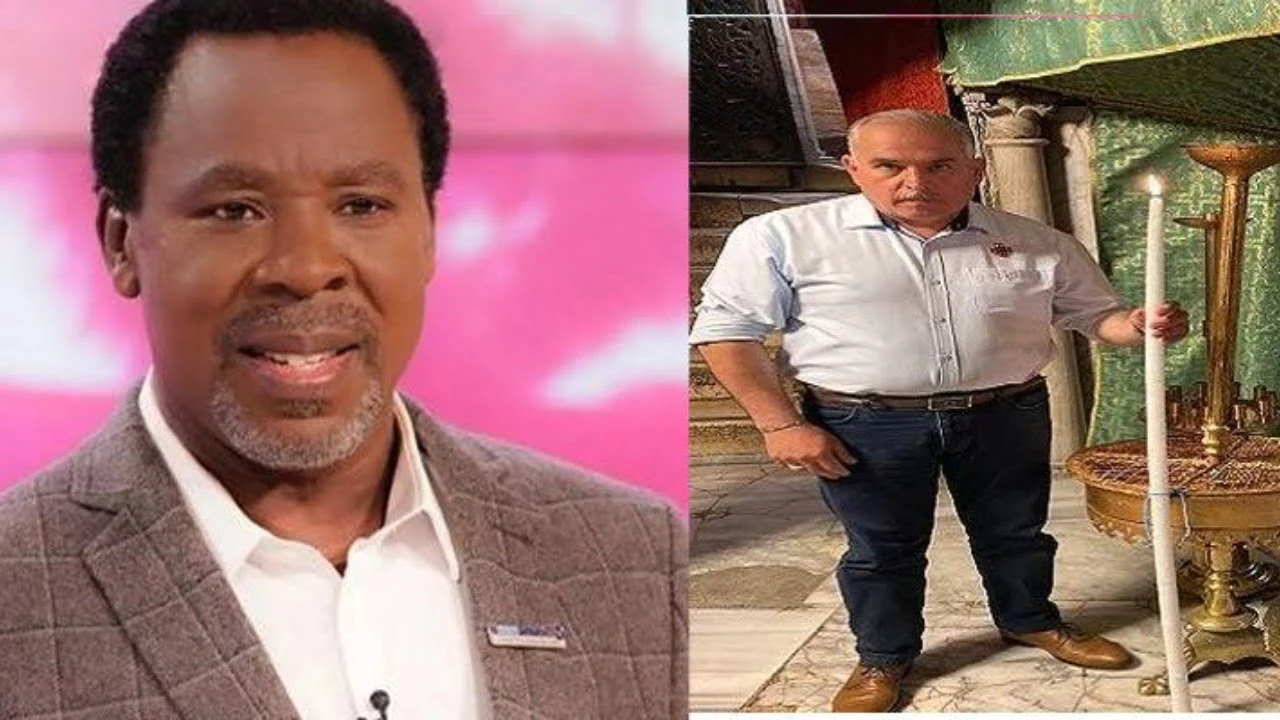 Birthplace of Jesus lights candle for TB Joshua in Bethlehem