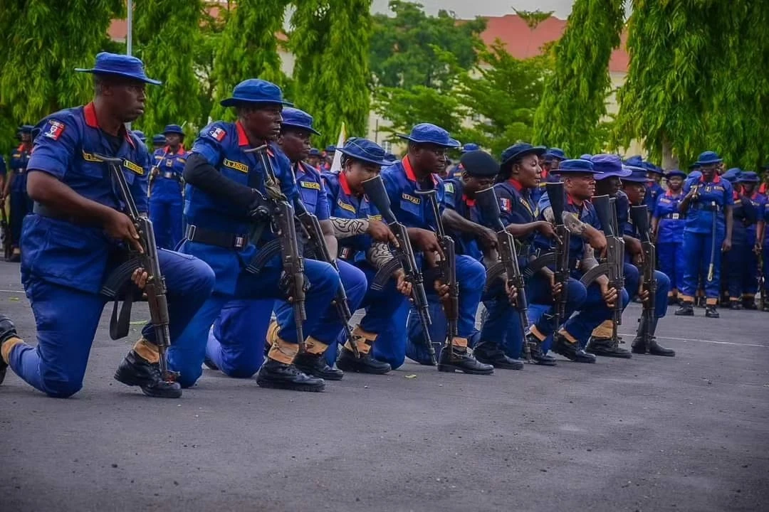 NSCDC nabs, parades three suspected criminals in Zamfara