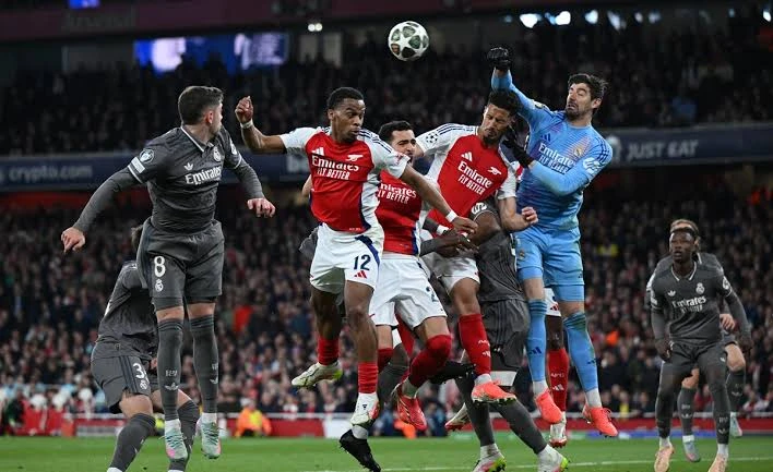 Champions League quarter-final: Arsenal thrash Real Madrid as Inter beat Bayern
