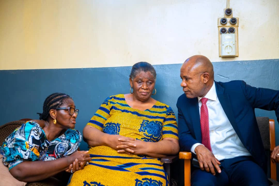Mbah visits Christian Chukwu’s family, pledges to immortalise him