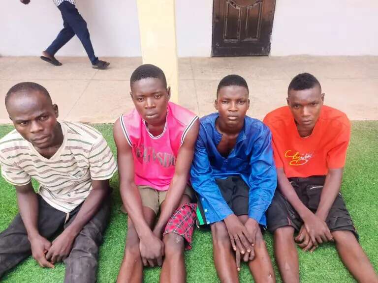 Four robbery suspects nabbed for terrorizing Adamawa community