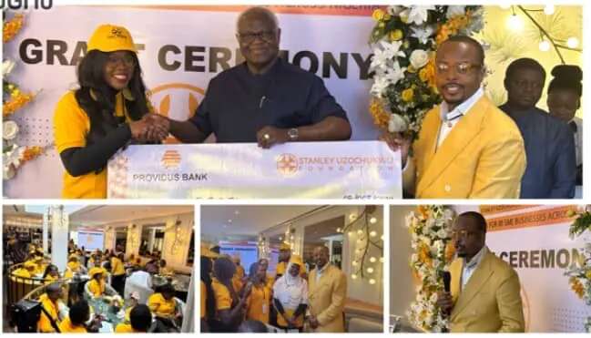 President Koroma commends Stanley Uzochukwu Foundation for impacting African largest economy